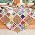 Afghan of Many Colors Crochet Pattern - (PDF) Digital Download