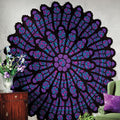 GABBY'S SIGNATURE DESIGNS: Cathedral Rose Window Afghan Crochet Pattern - (PDF) Digital Download