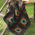 GABBY'S SIGNATURE DESIGNS: Stained Glass Afghan Crochet Pattern - (PDF) Digital Download
