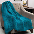Hills of Ireland Throw Blanket Crochet Pattern - (PDF) Digital Download