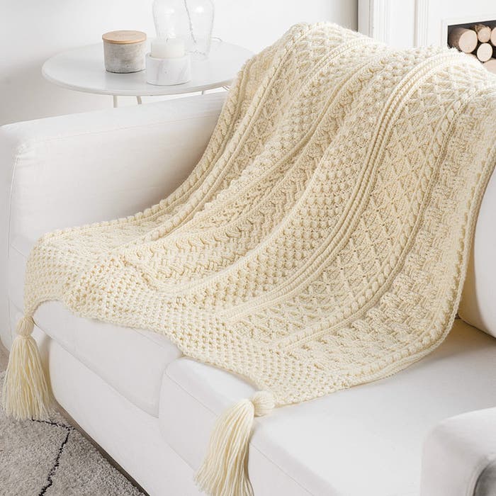 Learn to Do Celtic Cables Crochet Pattern - (PDF) Digital Download