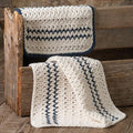 Pillow Ticking Kitchen Set Crochet Pattern - (PDF) Digital Download