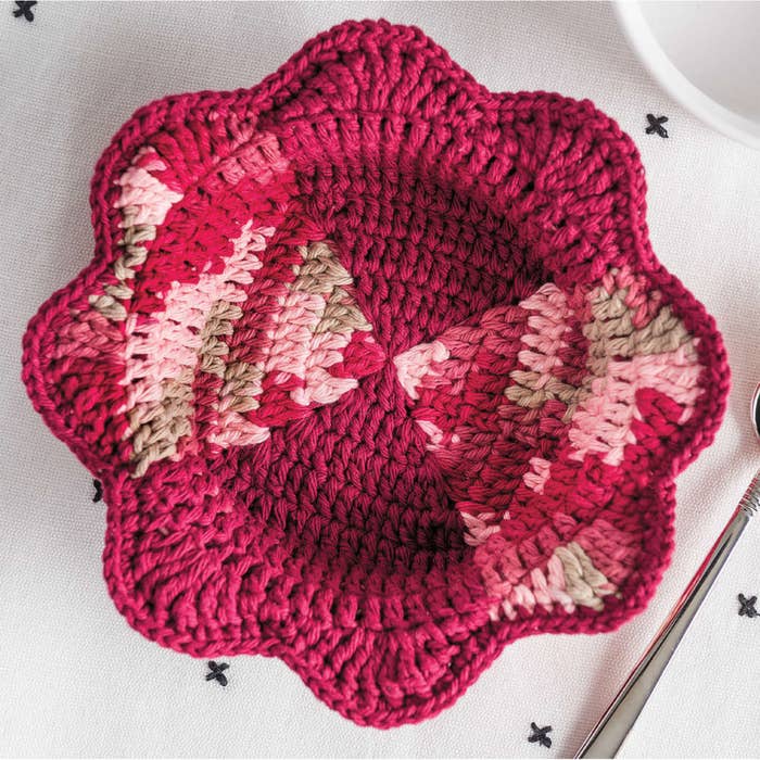 Heartwarming Microwave Bowl Cozy Crochet Pattern - (PDF) Digital Download