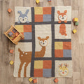 GABBY'S SIGNATURE DESIGNS: Woodland Squares Baby Blanket Crochet Pattern - (PDF) Digital Download