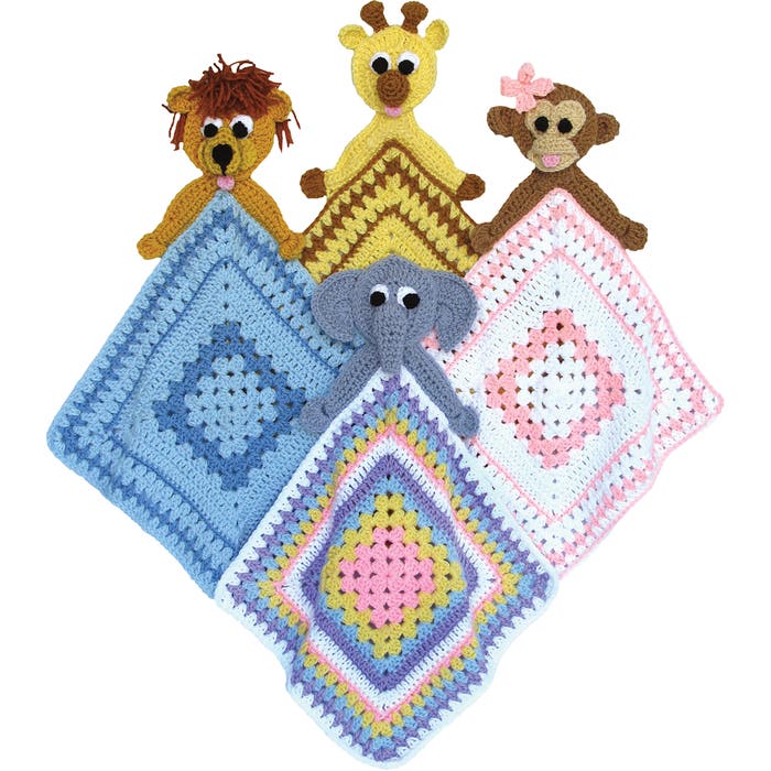 Zoo-curity Blankets Crochet Pattern - (PDF) Digital Download
