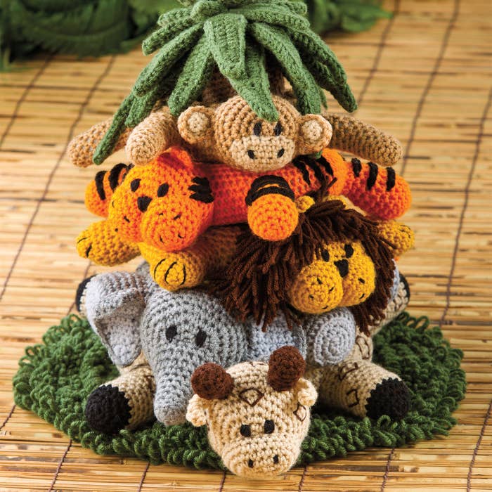 Into the Jungle Amigurumi Crochet Pattern - (PDF) Digital Download