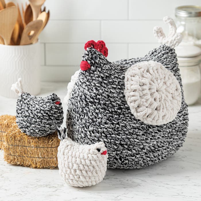 Chicken Fam Amigurumi Crochet Pattern - (PDF) Digital Download
