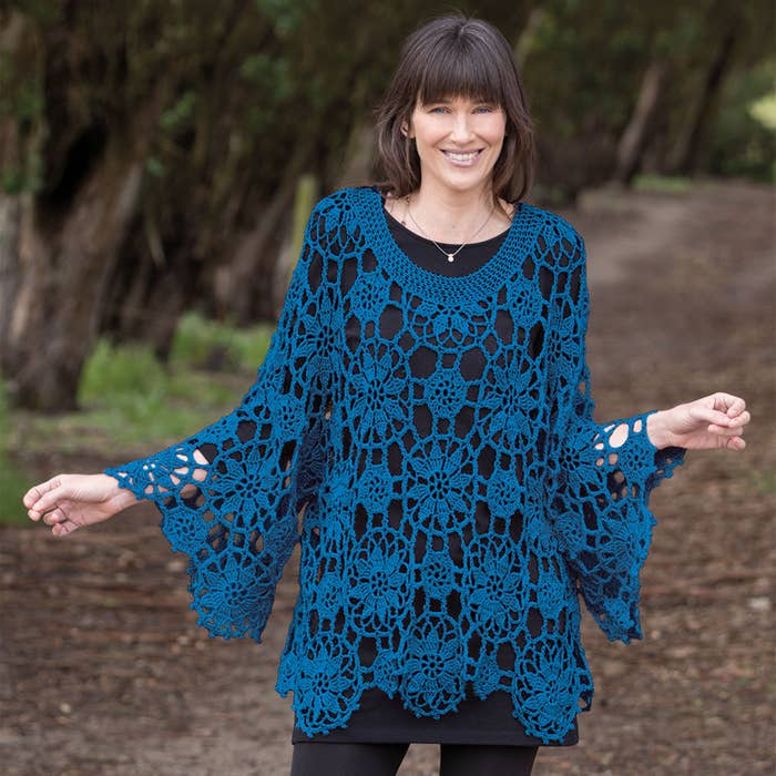 GABBY'S SIGNATURE DESIGNS: Abundant Motifs Tunic Crochet Pattern - (PDF) Digital Download