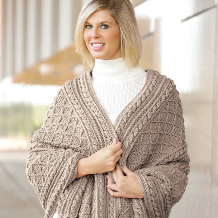 GABBY'S SIGNATURE DESIGNS: Diamond Frills Wrap Crochet Pattern - (PDF) Digital Download