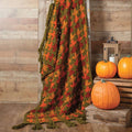 Maple Leaves Afghan Crochet Pattern - (PDF) Digital Download