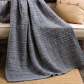 GABBY'S SIGNATURE DESIGNS: Gansey Afghan Knit Pattern - (PDF) Digital Download