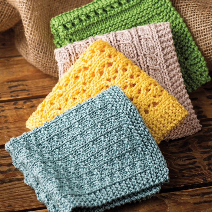 Simply Washcloths Knit Pattern - (PDF) Digital Download
