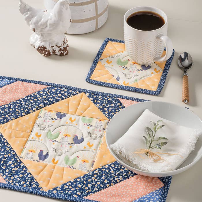 Easy Geese Table Set Quilt Pattern - (PDF) Digital Download