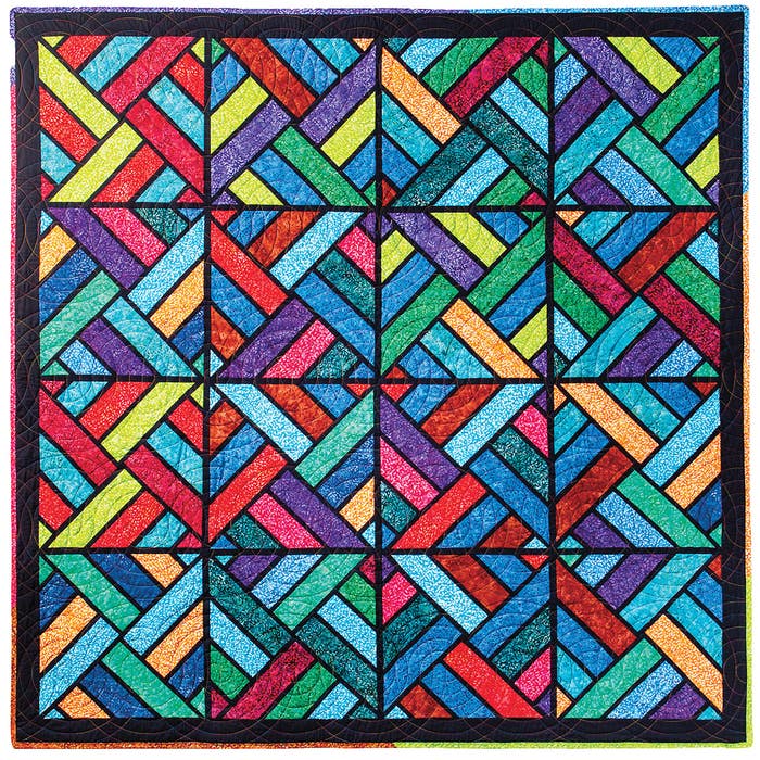 Tessellating Diamonds Quilt Pattern - (PDF) Digital Download