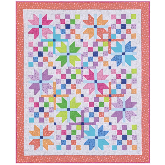 Wildflower Path Quilt Pattern - (PDF) Digital Download