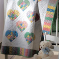 Scrap-Patch Hearts Quilt Pattern - (PDF) Digital Download