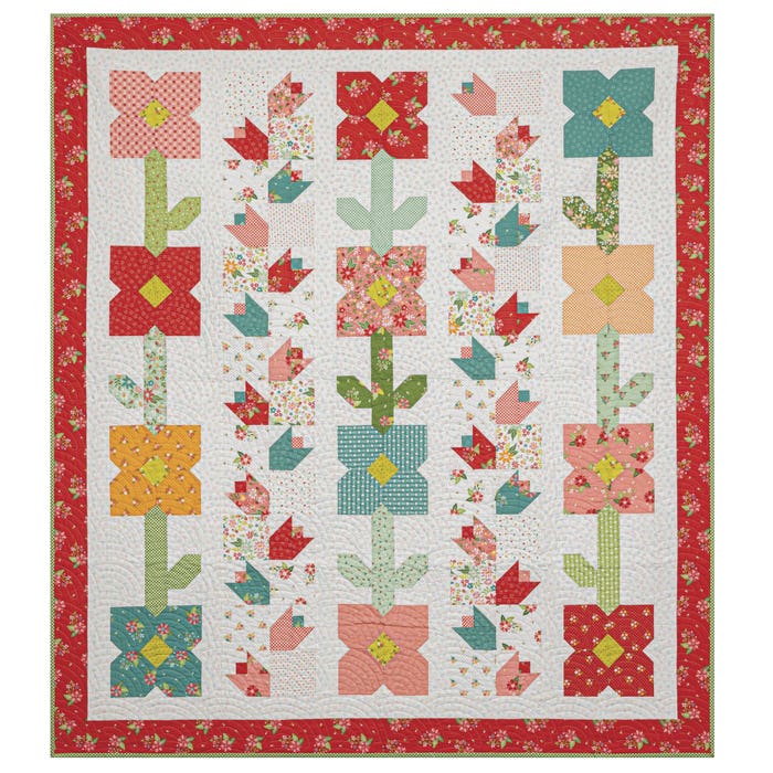 Bloomerie Quilt Pattern - (PDF) Digital Download