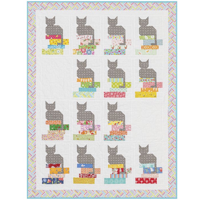 Summer Reading Quilt Pattern - (PDF) Digital Download