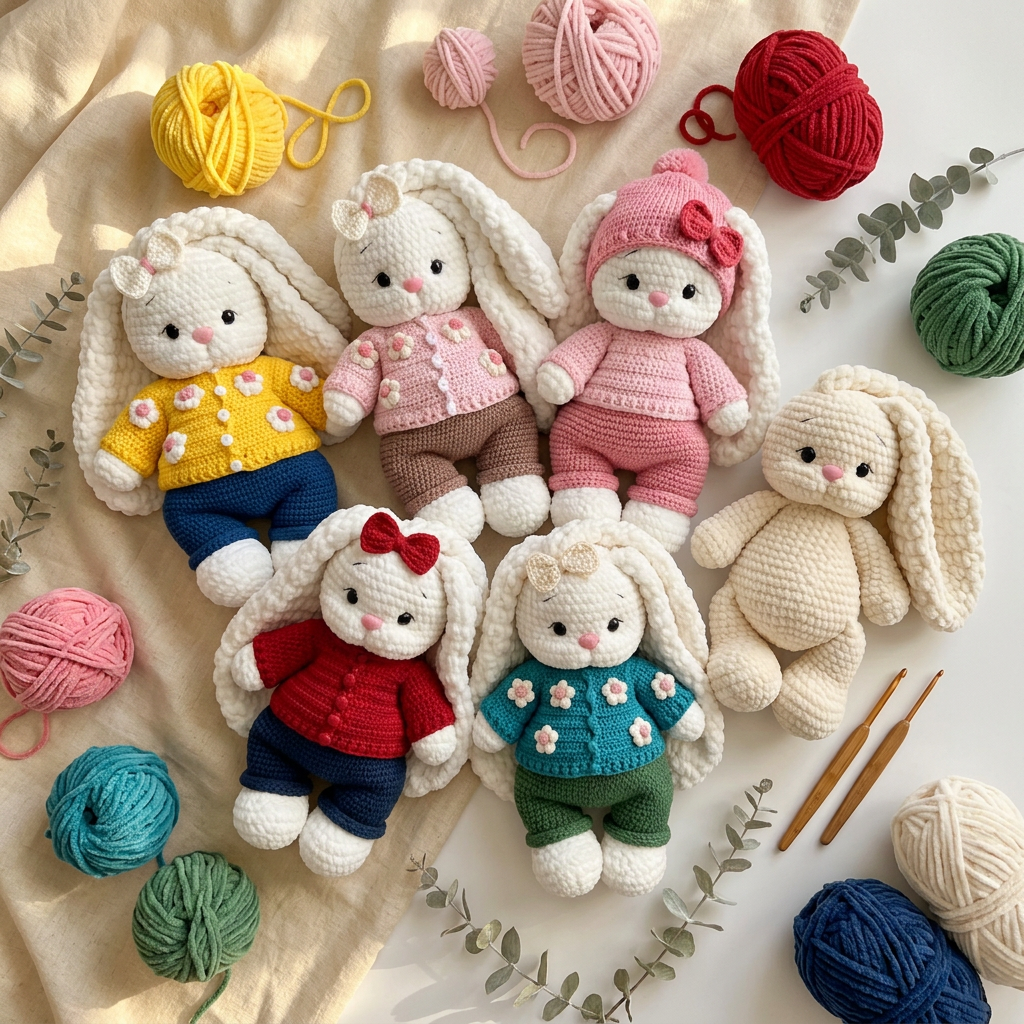 Bella The Bunny Pattern -  (PDF) Digital Download